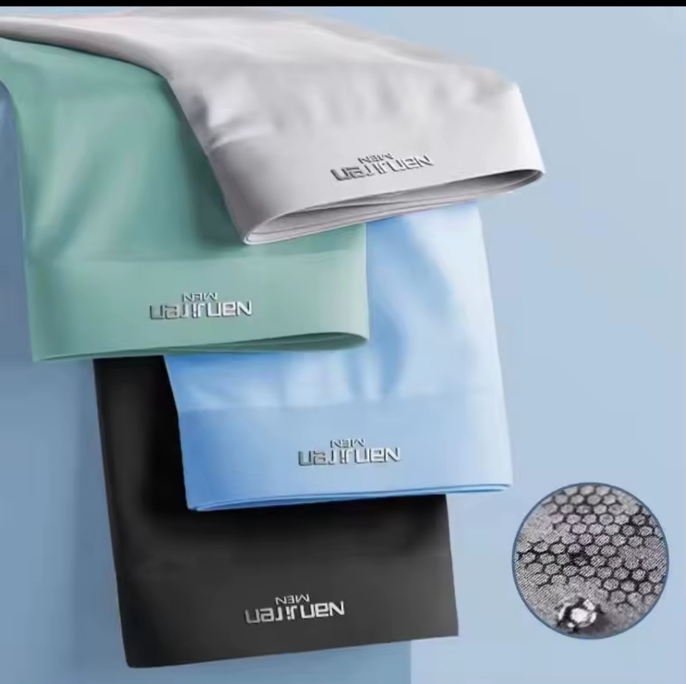 New Men's Ice Silk Boxers sz 4xl ( 35-39inches)